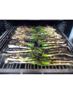 Calçots a la brasa de Restaurant Can Saló